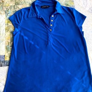 Jones New York blue women’s top, large